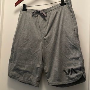 RVCA Grey Lounge Short Large